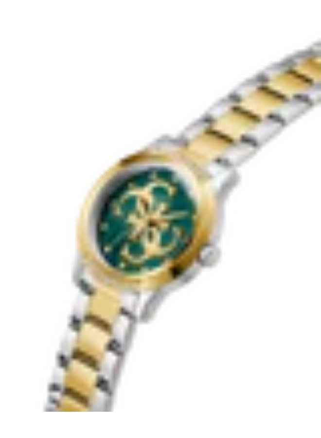 GUESS Analog Green Dial Women's Watch-GW0861L4, Green, Modern - Image 4